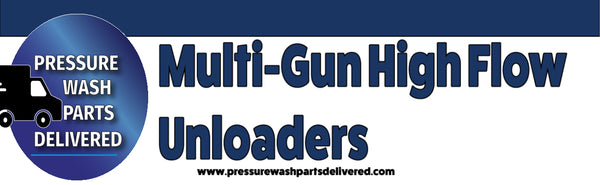 Multi-Gun High Flow Pressure Washer Unloaders